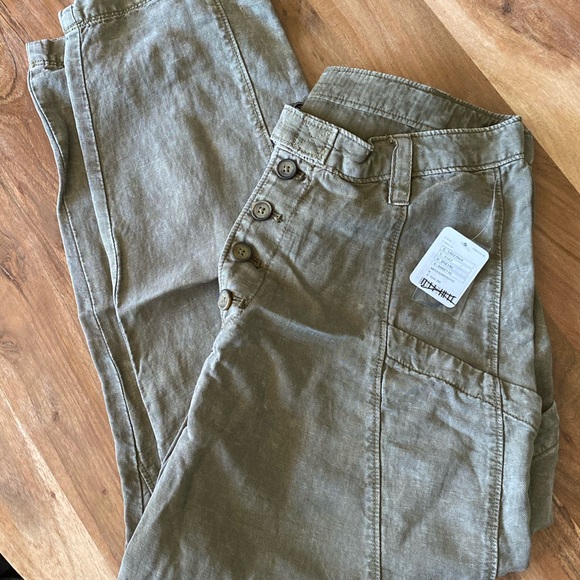 NWT FREE PEOPLE DESERT HAZE HAREM PANTS - Picture 2 of 5